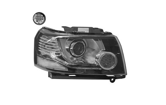 Headlight right 0252962N Van Wezel