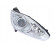 Headlight right 044440 Valeo