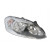 Headlight right 045187 Valeo