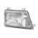 Headlight right 1AH 007 774-021 Hella