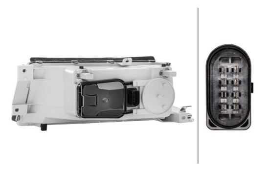 Headlight right 1AJ 010 202-041 Hella, Image 3
