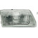 Headlight right 1AJ 354 252-041 Hella