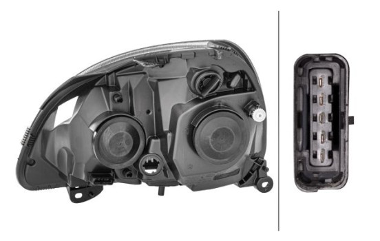 Headlight right 1DB 008 461-741 Hella, Image 3
