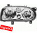 Headlight right 1DJ 008 187-041 Hella
