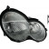 Headlight right 1DR 007 984-101 Hella
