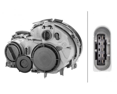Headlight right 1DR 007 984-101 Hella, Image 3