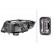 Headlight right 1E1 354 699-021 Hella, Thumbnail 3