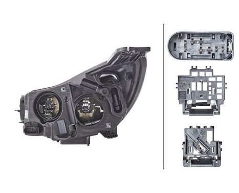 Headlight right 1EA 354 994-041 Hella, Image 3