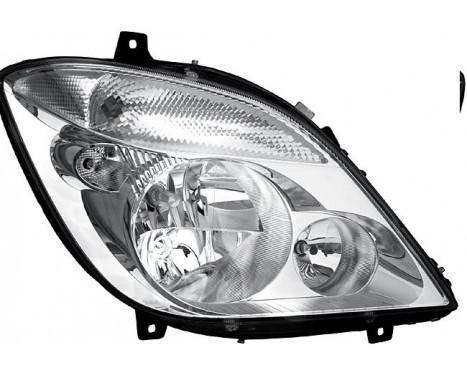 Headlight right 1EB 247 012-061 Hella