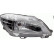 Headlight right 1ED 010 417-341 Hella