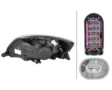 Headlight right 1ED 010 417-341 Hella, Image 3
