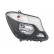 Headlight right 1ED 011 030-121 Hella