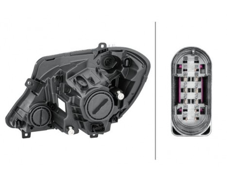 Headlight right 1ED 011 030-121 Hella, Image 2