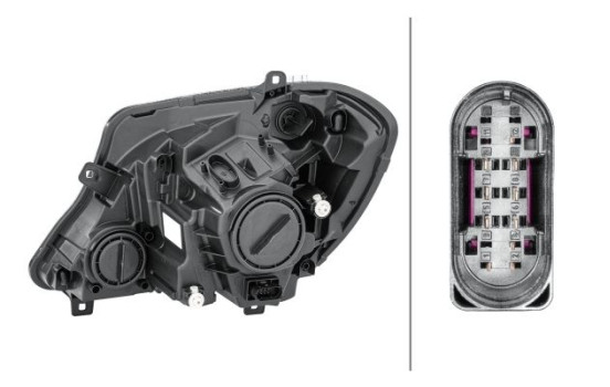 Headlight right 1ED 011 030-121 Hella, Image 2