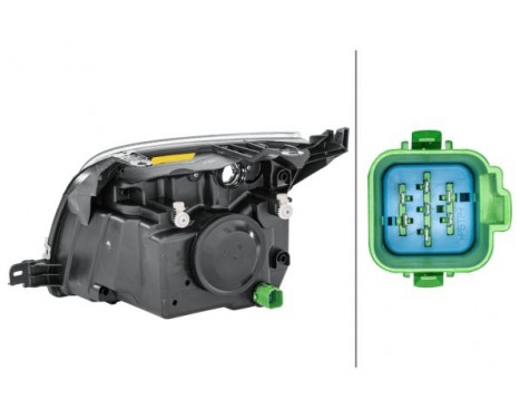 Headlight right 1ED 246 044-221 Hella, Image 3