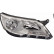 Headlight right 1ED 247 038-221 Hella