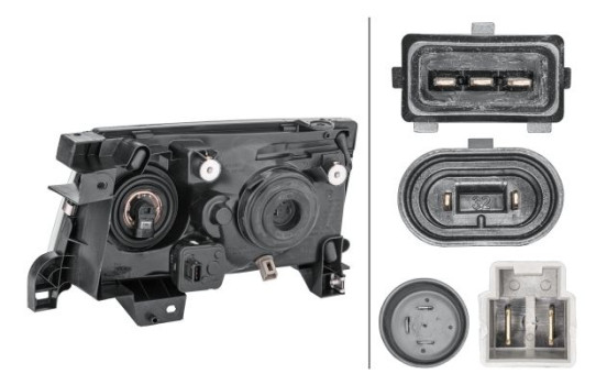 Headlight right 1ED 964 210-021 Hella, Image 3