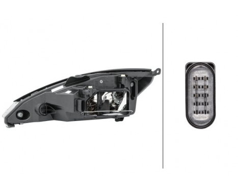 Headlight right 1EE 010 198-041 Hella, Image 3