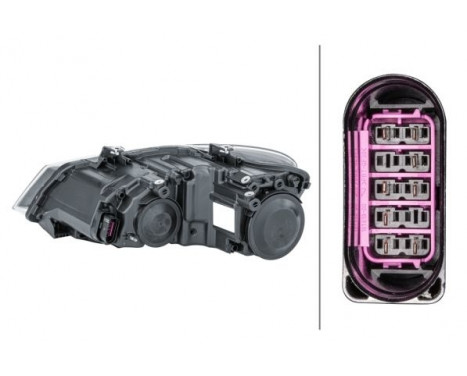 Headlight right 1EE 247 051-101 Hella, Image 2