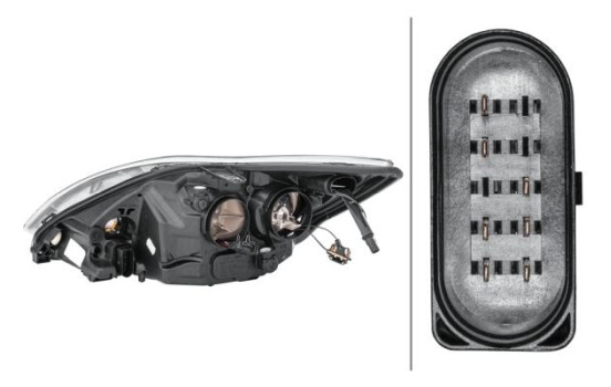 Headlight right 1EE 354 257-041 Hella, Image 3
