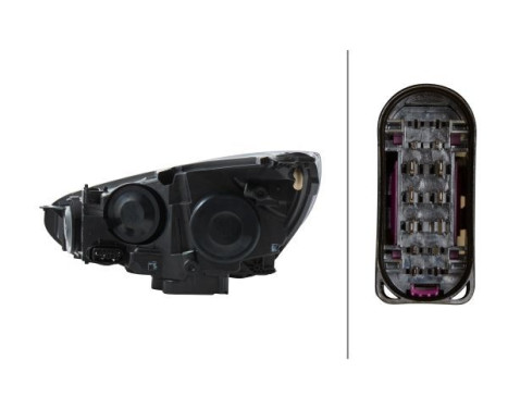 Headlight right 1EE 354 827-021 Hella, Image 2
