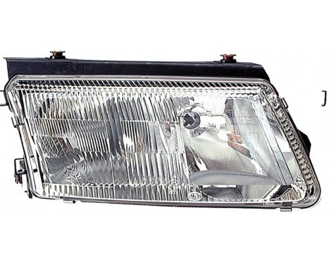 Headlight right 1EF 007 520-061 Hella