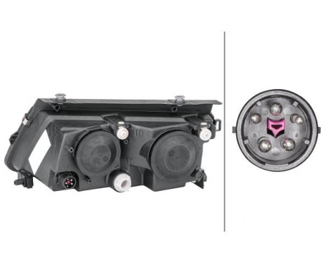 Headlight right 1EF 007 520-061 Hella, Image 3