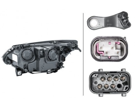 Headlight right 1EF 008 673-081 Hella, Image 3