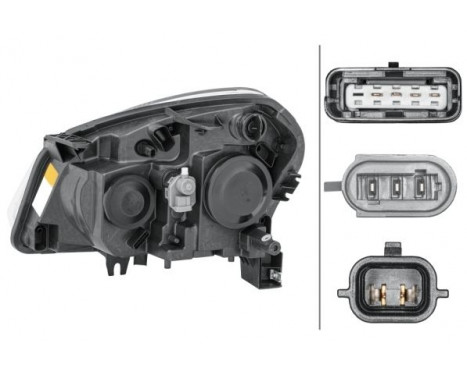 Headlight right 1EF 238 042-021 Hella, Image 3