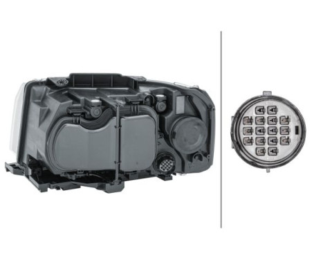 Headlight right 1EF 354 025-101 Hella, Image 3