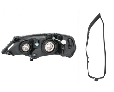 Headlight right 1EG 007 640-401 Hella, Image 3