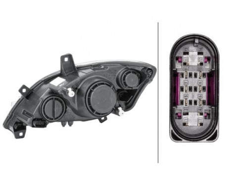 Headlight right 1EG 009 627-021 Hella, Image 3
