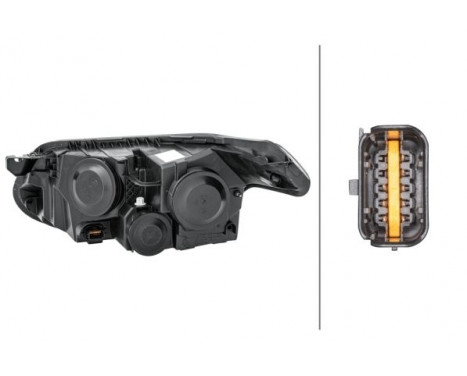 Headlight right 1EG 009 767-021 Hella, Image 3