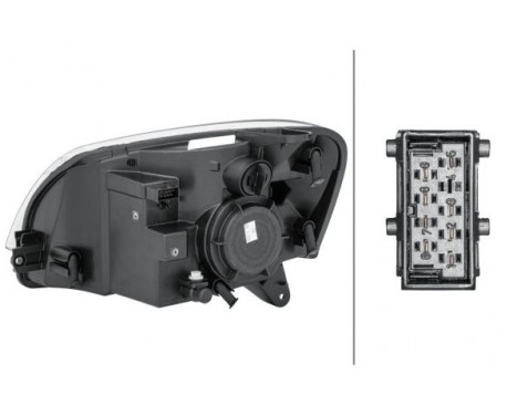 Headlight right 1EG 010 196-021 Hella, Image 3