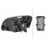Headlight right 1EG 010 196-021 Hella, Thumbnail 3