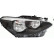 Headlight right 1EG 010 741-081 Hella
