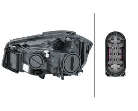 Headlight right 1EG 010 818-121 Hella, Image 2