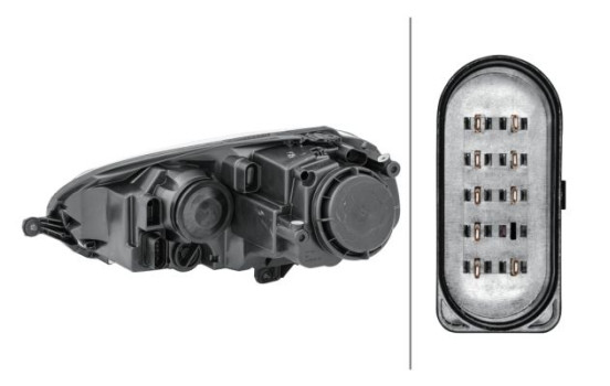 Headlight right 1EG 247 007-421 Hella, Image 2
