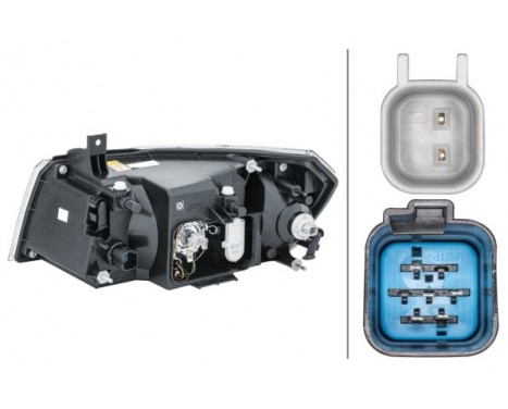 Headlight right 1EG 354 024-121 Hella, Image 3