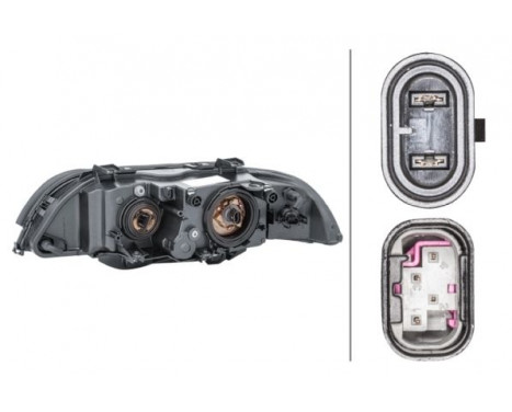 Headlight right 1EJ 007 400-061 Hella, Image 3