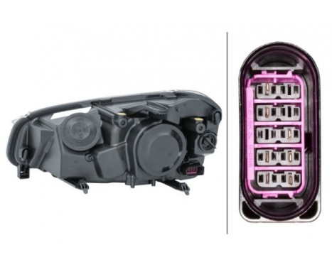 Headlight right 1EJ 009 587-621 Hella, Image 3