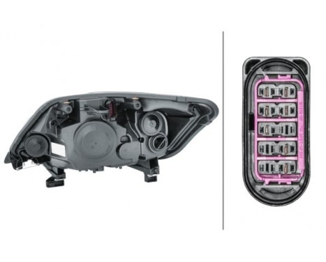 Headlight right 1EJ 009 696-721 Hella, Image 3