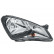 Headlight right 1EJ 010 671-021 Hella, Thumbnail 2