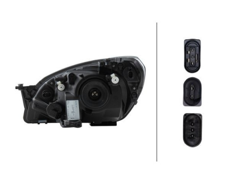 Headlight right 1EJ 010 672-021 Hella, Image 3