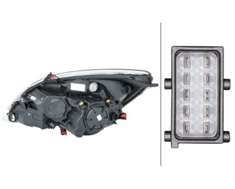 Headlight right 1EJ 354 676-021 Hella, Image 3