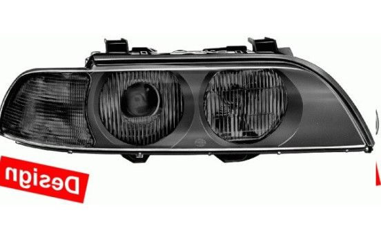 Headlight right 1EL 007 410-101 Hella
