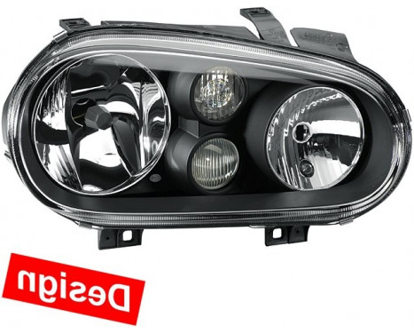 Headlight right 1EL 007 700-161 Hella