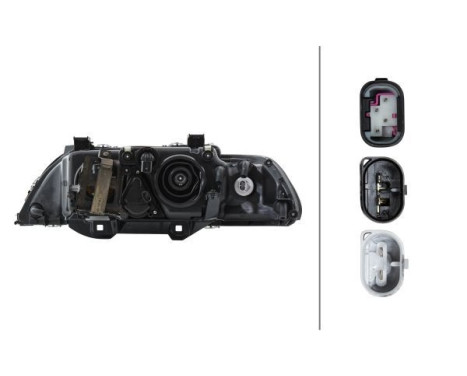 Headlight right 1EL 008 052-521 Hella, Image 3