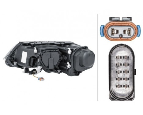 Headlight right 1EL 008 340-081 Hella, Image 3