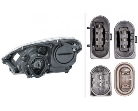Headlight right 1EL 008 361-721 Hella, Image 3